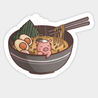 Ramen Onsen Sticker